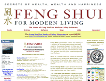 Tablet Screenshot of fengshui-magazine.com